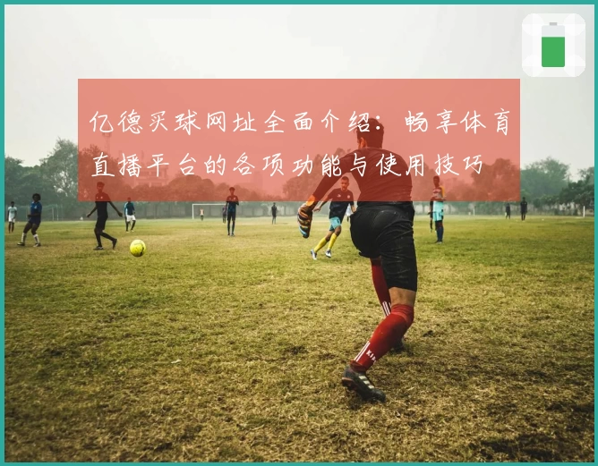 亿德买球网址全面介绍：畅享体育直播平台的各项功能与使用技巧